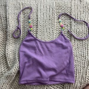 Princess Polly Tatiana Top Purple in US Size 2
